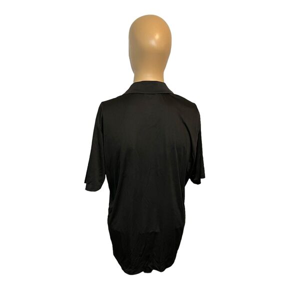 Mens Leupold Optics Staff Polo Black Short Sleeve Lightweight Size Medium - Picture 4 of 7